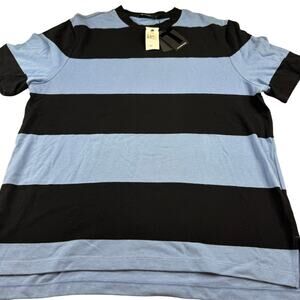 T by Alexander Wang Striped T-Shirt - Size Large